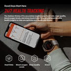 Zeblaze Stratos 4 Pro Rugged Outdoor GPS Smart Watch 1.43 inch Screen 5 ATM & IP69K Built-in Flashlight