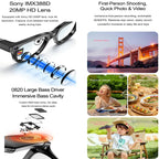 W660 Smart AI Glasses with 20MP HD Camera, BT Call, Video Recording, WiFi Transmission, Al Smart Voice Assistant, Anti Blue Light Lens, Sunglasses, Photochromic