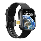 UNIWA I9 PRO 4G Calling Smart Watch, 2.02 inch IPS Screen Android 8.1 Support WiFi GPS, 2G+16G