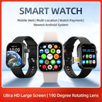 UNIWA I9 PRO 4G Calling Smart Watch, 2.02 inch IPS Screen Android 8.1 Support WiFi GPS, 2G+16G