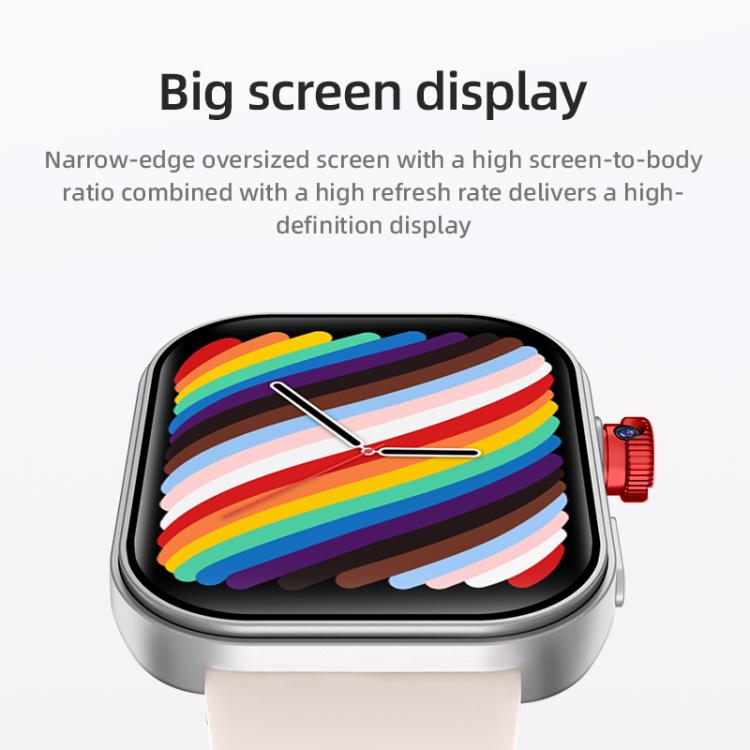 UNIWA I9 PRO 4G Calling Smart Watch, 2.02 inch IPS Screen Android 8.1 Support WiFi GPS, 2G+16G