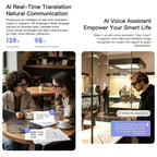 M10A AI Smart Glasses with 20MP Camera, HeyCyan App, AI Translation, Video Recording, Voice Assistant, Transparent Lens, Sunglasses, Photochromic
