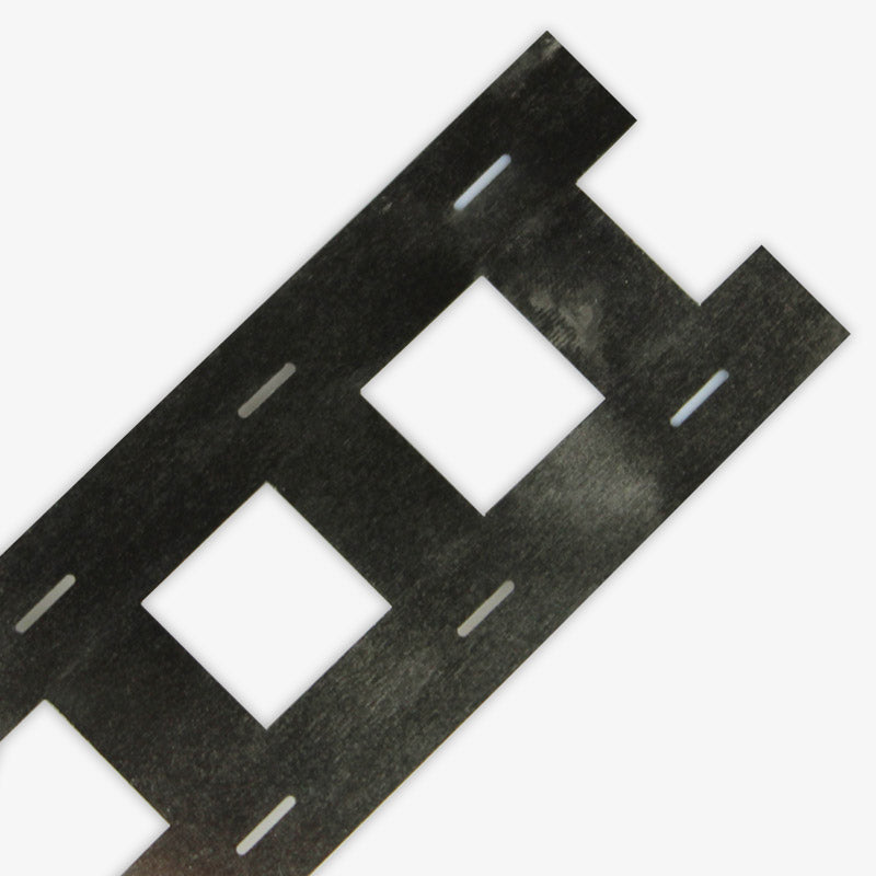 H-Shape 2P 0.15mm Coated Nickel Strip for 32650 Cells (49.5mm x 0.15mm) - 1 Meter