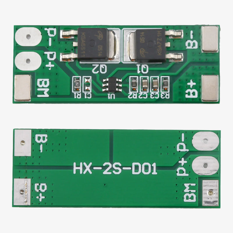 HX-2S-D01 2S 6.4V 18650 LiFePO4 Battery Protection BMS Module