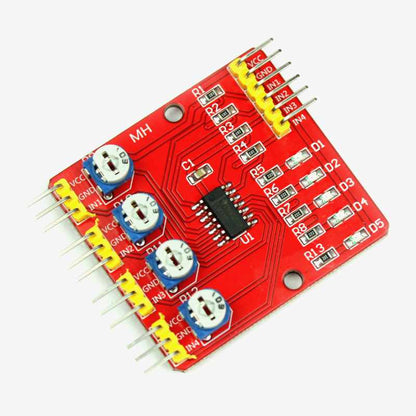 4 Channel Infrared Sensor Tracking Module