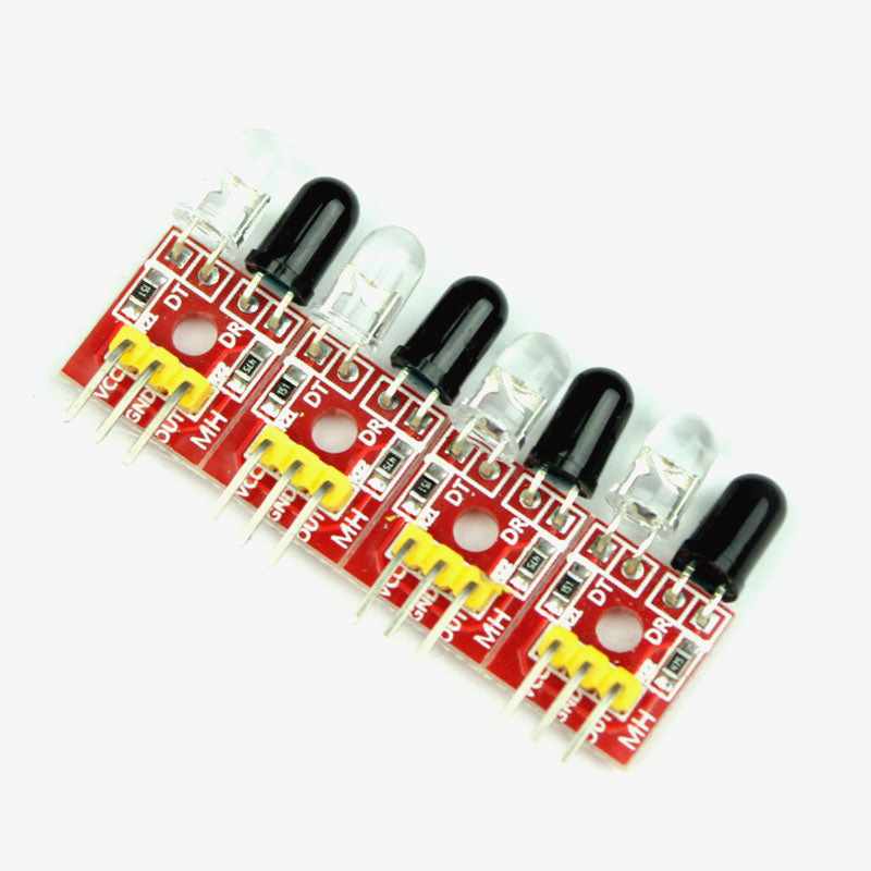 4 Channel Infrared Sensor Tracking Module