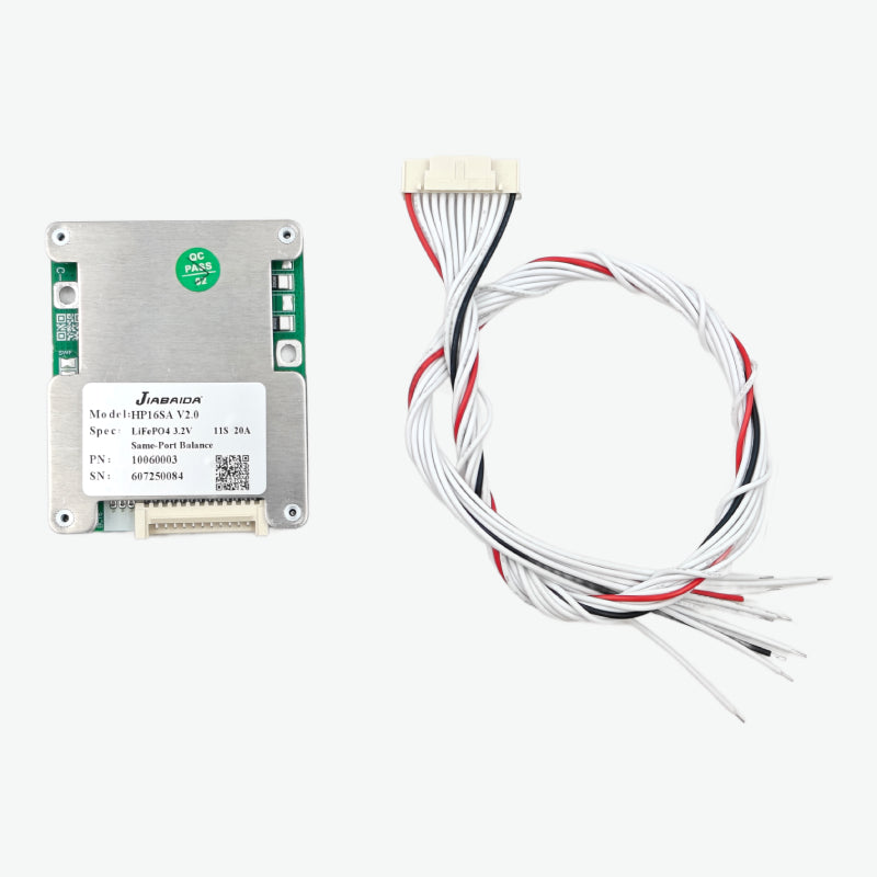 Jiabaida (JBD) LiFePo4 11S 36.3V 20A Battery Management System - BMS Protection Board