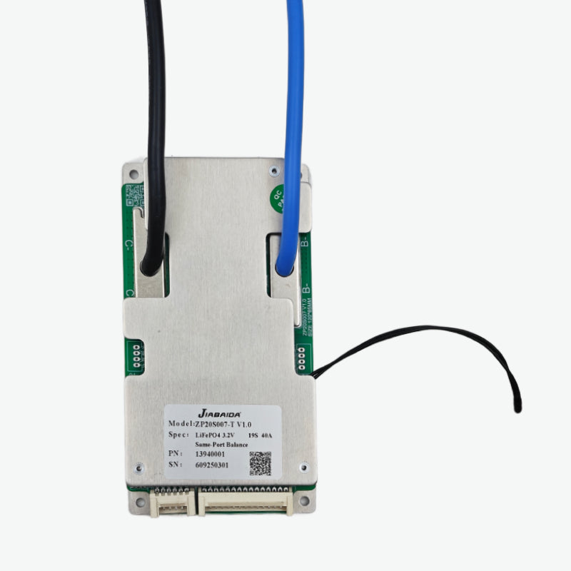 Jiabaida (JBD) LiFePo4 19S 40A Battery Management System - BMS Protection Board