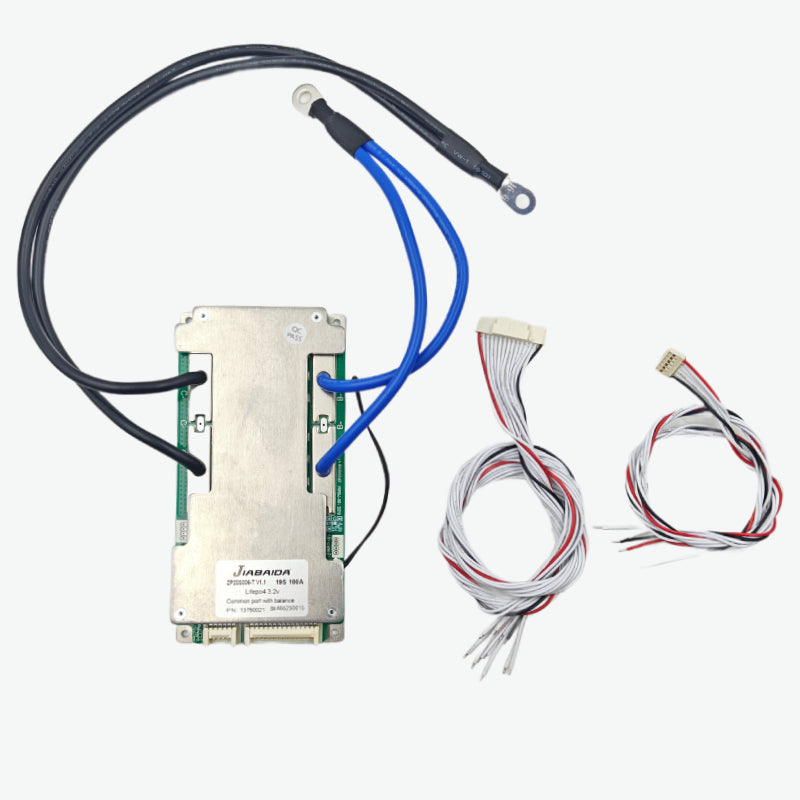 Jiabaida (JBD) LiFePo4 19S 60.8V 100A Battery Management System - BMS Protection Board