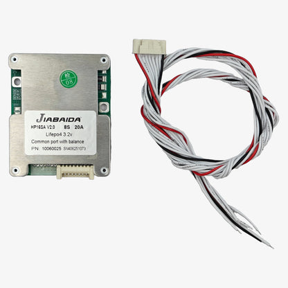 Jiabaida (JBD) LiFePo4 8S 25.6V 20A Battery Management System - BMS Protection Board