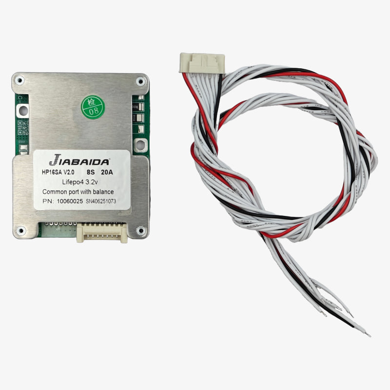 Jiabaida (JBD) LiFePo4 8S 25.6V 20A Battery Management System - BMS Protection Board