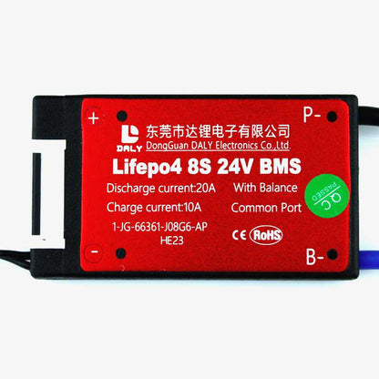 DALY Li-ion NMC 6S 24V 20A Battery Management System - BMS Protection Board