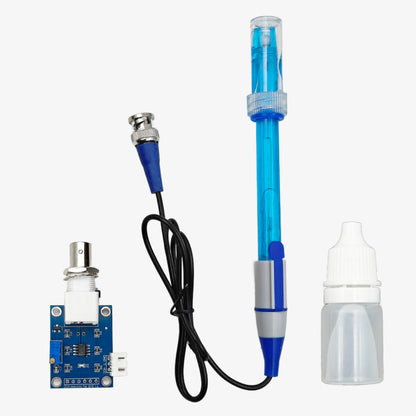 Liquid pH Value Detection Sensor Module with pH Electrode Probe (BNC) - pH Sensor Module