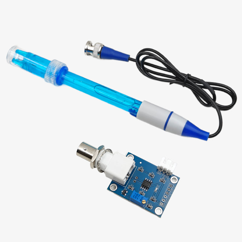 Liquid pH Value Detection Sensor Module with pH Electrode Probe (BNC) - pH Sensor Module