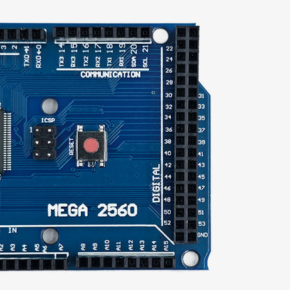 Mega 2560 R3 Development Board with USB Type-B Cable - Compatible with Arduino