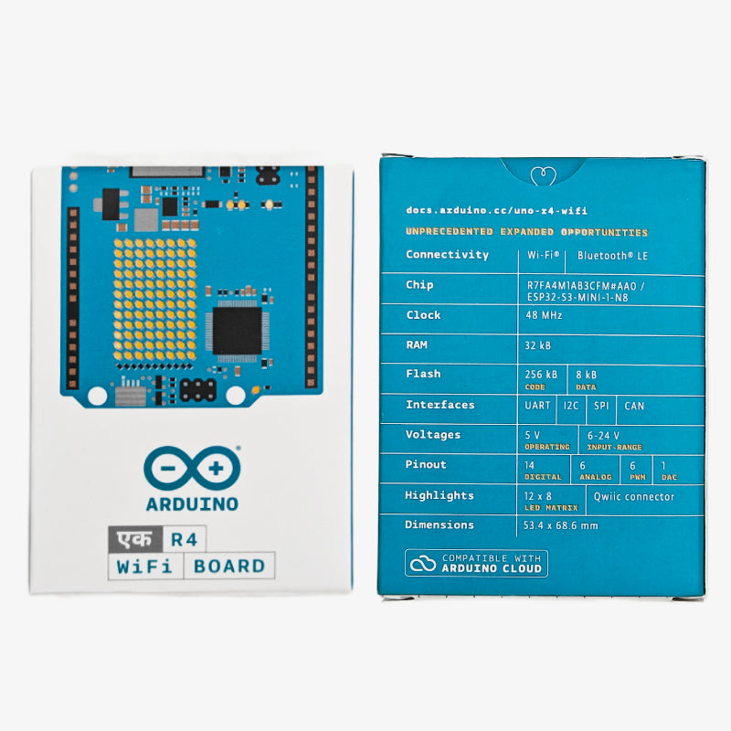 Original Arduino UNO EK (एक) R4 WiFi - Made in India