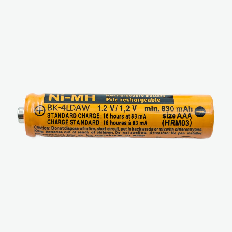 Panasonic AAA Ni-MH 830 mAh Rechargeable Battery - Pack of 2