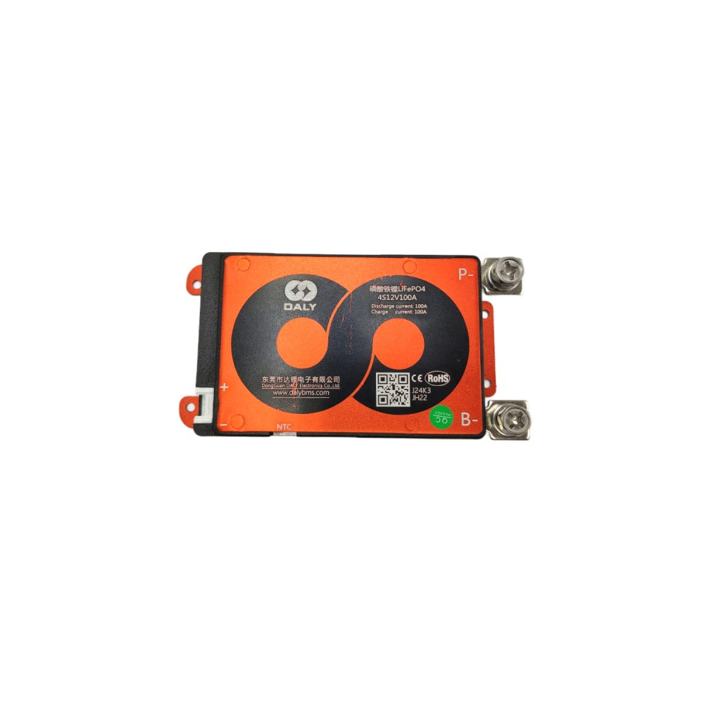 DALY LiFePo4 4S 12V 100A Waterproof Battery Management System - BMS Protection Board
