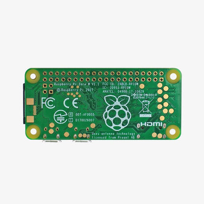 Raspberry Pi Zero W (Wireless) With in-built Wi-Fi and Bluetooth - Headerless