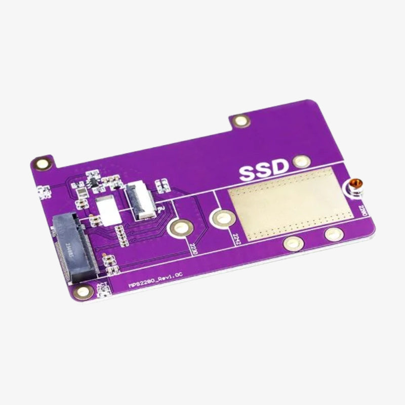 Elecrow Raspberry Pi 5 PCIe to M.2 NVMe SSD Expansion Board