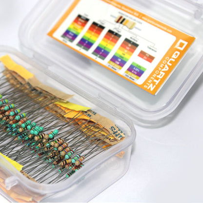 Resistor Combo Kit (30 values, 5 each - 150 resistors)