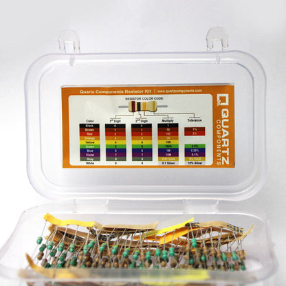 Resistor Combo Kit (30 values, 5 each - 150 resistors)