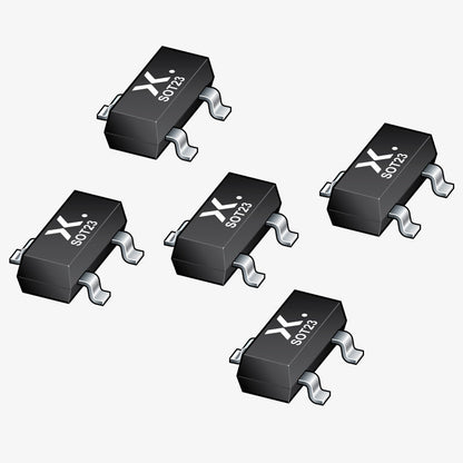 PMBT5401 (SMD SOT-23 Package) PNP high-voltage transistor - Pack Of 5 Pieces