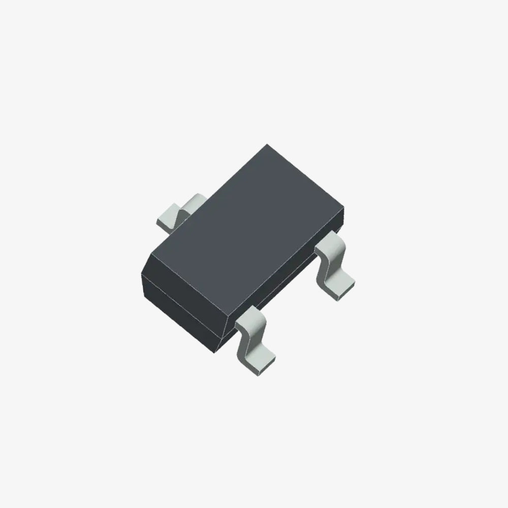 BC848 â€?30V 100mA NPN Transistor SOT-23 SMD Package