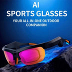 S100 13MP AI Smart Sports Glasses, Support Bluetooth Call / AI Recording / Music Control
