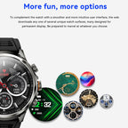 4G Global SIM Card Slot Rotating Camera For Calls / Photos Smartwatch
