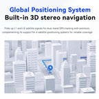 4G Global SIM Card Slot Rotating Camera For Calls / Photos Smartwatch
