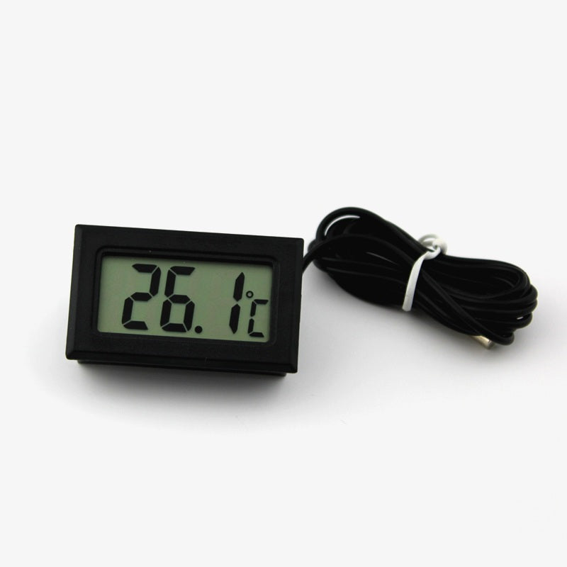 Digital LCD Thermometer with Electronic Display for Environmental Temperature Measurement