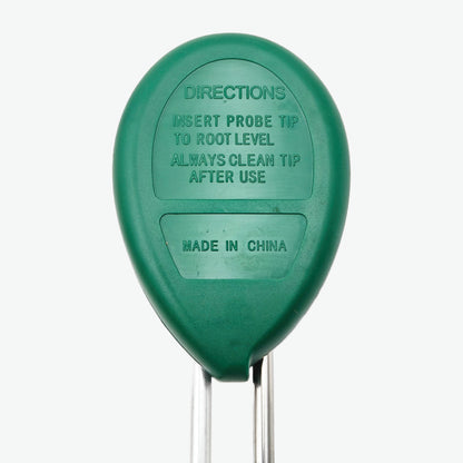 Three-Way Soil Meter for Moisture, Light Intensity and pH Testing