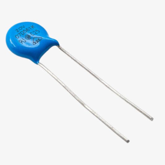 ZOV 07D561K 350V RMS 7mm Radial MOV Varistor