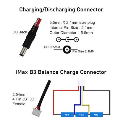 WATTNINE 12V 2200mAh Rechargeable Lithium Battery Pack with Warranty (includes BMS & balance pin) for GPS, CCTV, Industrial and Commercial Application