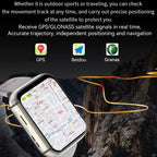 Q668 1.99-inch 4G Android Smart Watch, 2GB/16GB, Black — product detail image 10