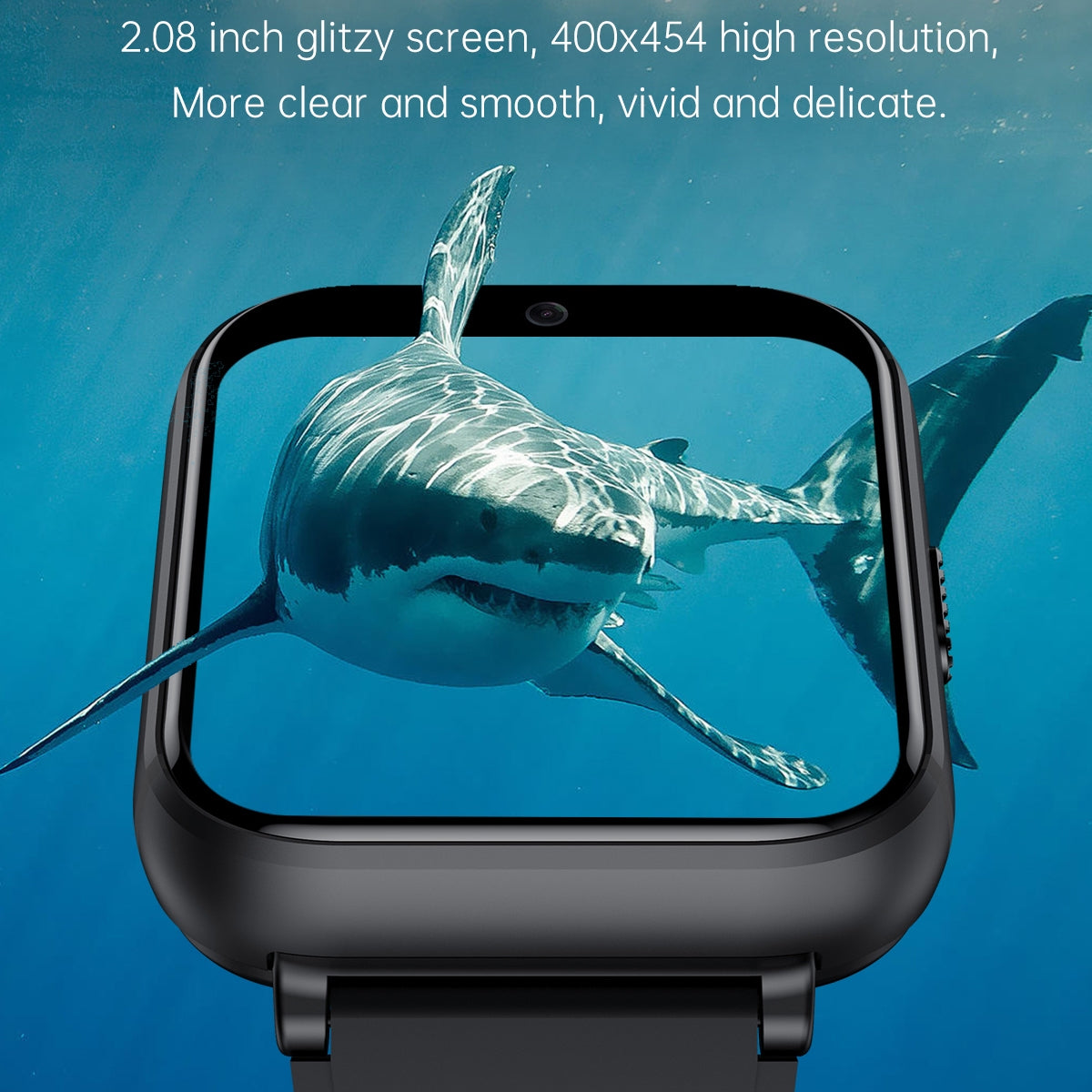 Q668 1.99-inch 4G Android Smart Watch, 2GB/16GB, Black — product detail image 2
