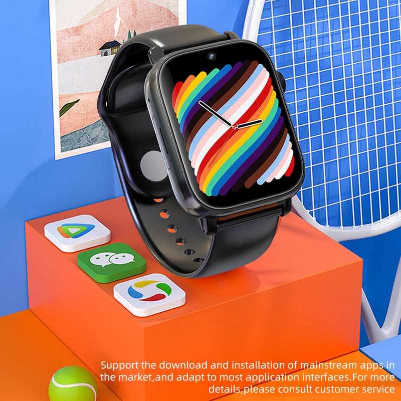 UNIWA X1S 1.9-inch 4G Android Smart Watch, White — product detail image 9