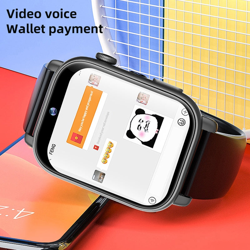 UNIWA X1S 1.9-inch 4G Android Smart Watch, White — product detail image 10