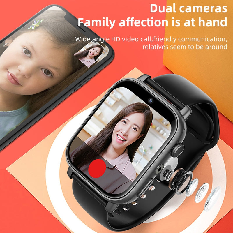 UNIWA X1S 1.9-inch 4G Android Smart Watch, White — product detail image 11