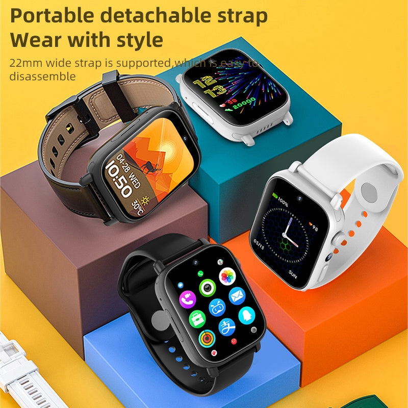 UNIWA X1S 1.9-inch 4G Android Smart Watch, White — product detail image 12