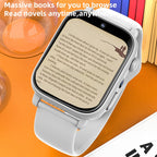 UNIWA X1S 1.9-inch 4G Android Smart Watch, White — product detail image 15