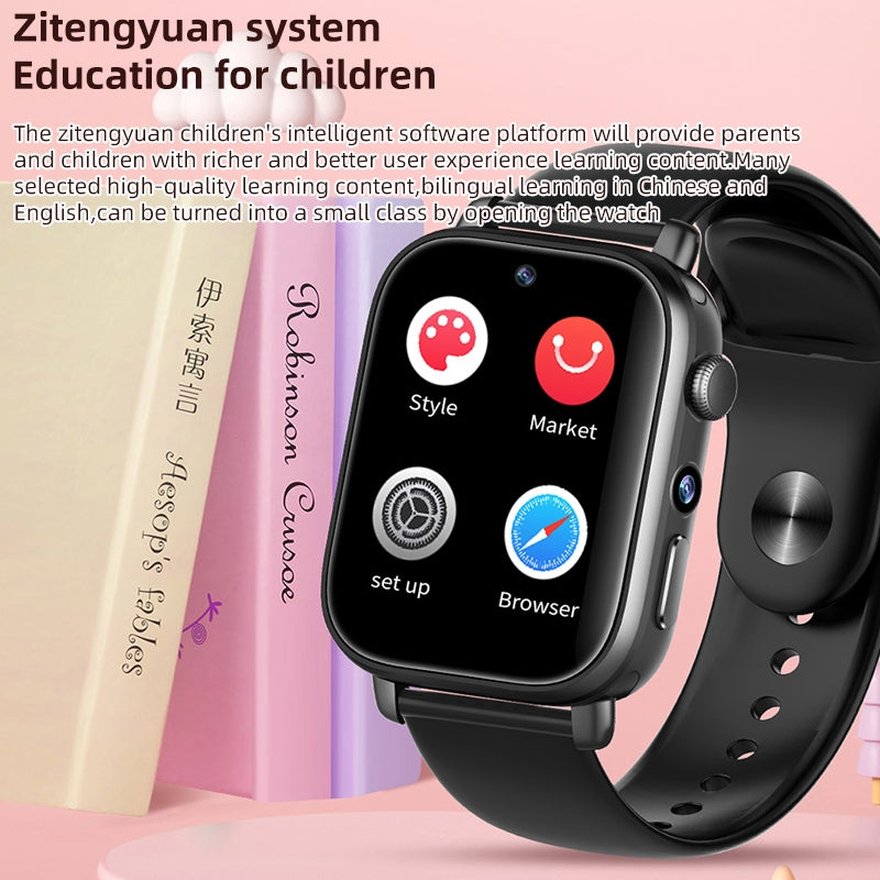 UNIWA X1S 1.9-inch 4G Android Smart Watch, White — product detail image 8