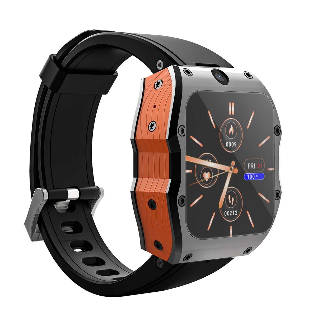 Model X 1.99-inch 4G Android Smart Watch, 2GB/16GB, Black — product detail image 1