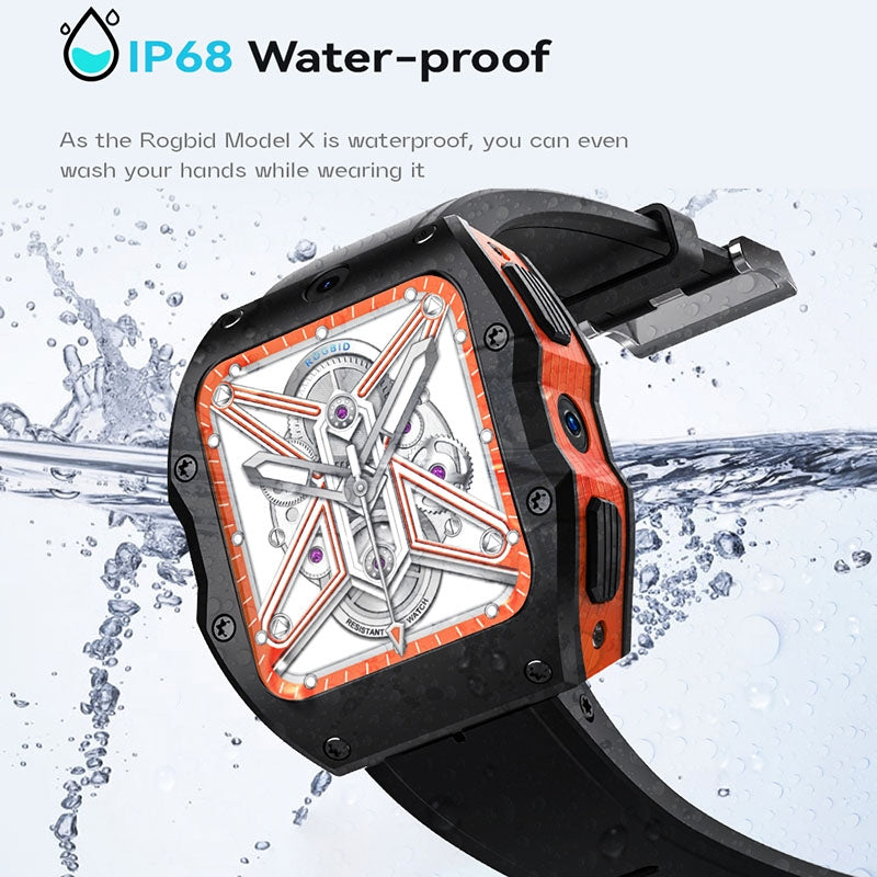 Model X 1.99-inch 4G Android Smart Watch, 2GB/16GB, Black — product detail image 4