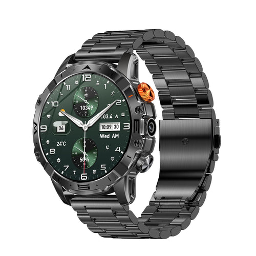 BH11 1.508-inch AMOLED 4G Smart Watch, 2GB/16GB, Black — front product view
