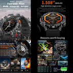 BH11 1.508-inch AMOLED 4G Smart Watch, 2GB/16GB, Black — product detail image 2