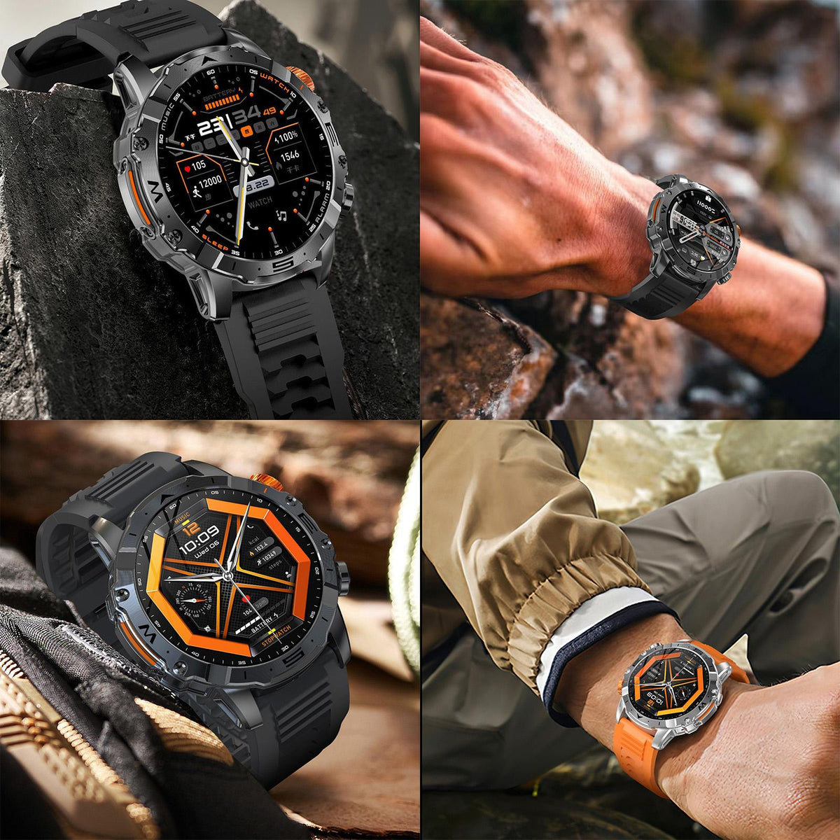 BH11 1.508-inch AMOLED 4G Smart Watch, 2GB/16GB, Black — product detail image 4