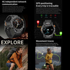 BH11 1.508-inch AMOLED 4G Smart Watch, 2GB/16GB, Black — product detail image 7