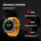 Zeblaze Stratos 4 Rugged GPS Smart Watch, Black — product detail image 11